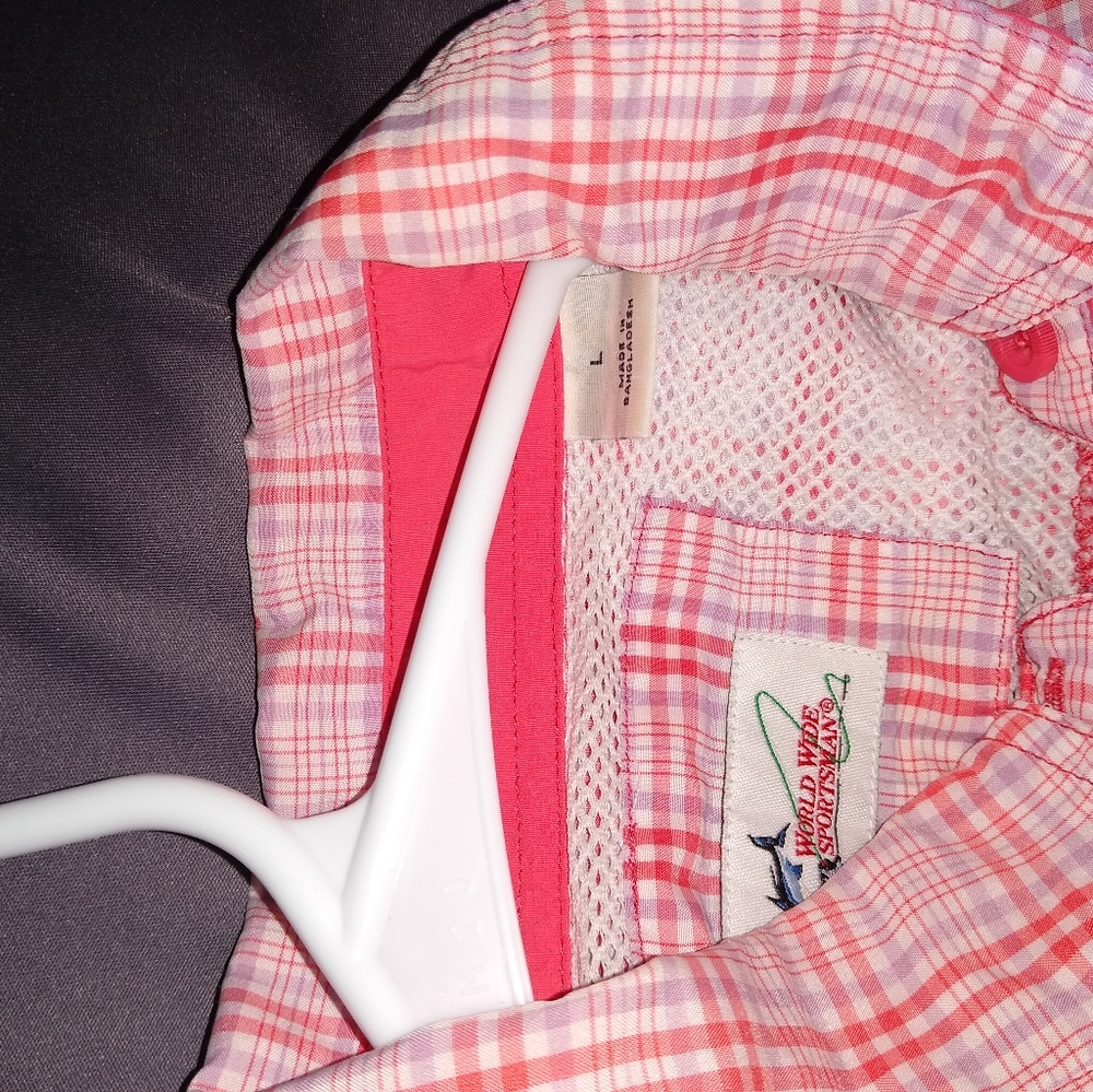 Worldwide sportmans fishing shirt